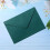 A7 emerald green envelopes 5.25 x 7.5 inches 50 pcs 6