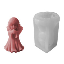 Angel Wing Silicone Molds for Epoxy Resin-little angel girl
