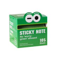 Verwijderbare stick-lipjes Cartoon ontwerp Trek een notitie-4