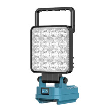 Cordless LED Work Light With Double USB Charging Port-MT Blue