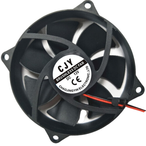 Lucht leanúna fuaraithe cáis ríomhaire ciúin 90mm, lucht leanúna fuaraithe ríomhaire ciúin 5V/12V/24V, díscaoileadh teasa le haghaidh 1
