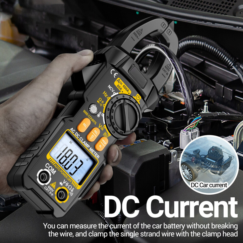 6000 Counts Clamp Meter High Accuracy