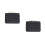 2Pcs Black Handheld Laptop Bag Business Briefcase Nylon 8
