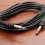 Gitarrkabel 5 meter 6,30 mm till 6,30 mm TRS stereogitarrkabel för studiomonitor, elgitarr, keyboard, mixer 6
