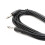 Gitarrkabel 5 meter 6,30 mm till 6,30 mm TRS stereogitarrkabel för studiomonitor, elgitarr, keyboard, mixer 7
