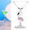 Κρυστάλλινο ποτήρι σαμπάνιας Pink Flamingo, ποτήρι κοκτέιλ Martini για πάρτι, γάμους, 5