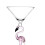 Κρυστάλλινο ποτήρι σαμπάνιας Pink Flamingo, ποτήρι κοκτέιλ Martini για πάρτι, γάμους, 8