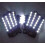Γάντια LED, Φωτιζόμενα Γάντια LED Σκελετός Φωτιζόμενα Γάντια Χειρός Γάντια για 3