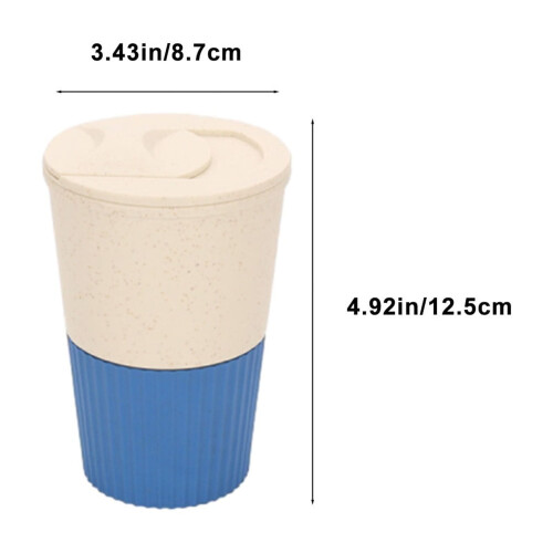 Επαναχρησιμοποιήσιμο πλαστικό ποτήρι 16oz με καλαμάκι και καπάκι push-pull | Πλένεται 2
