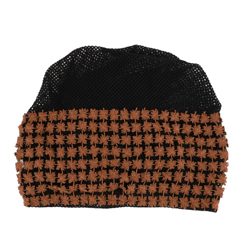 Bonnet en dentelle douce - Taille unique en coton élastique 1