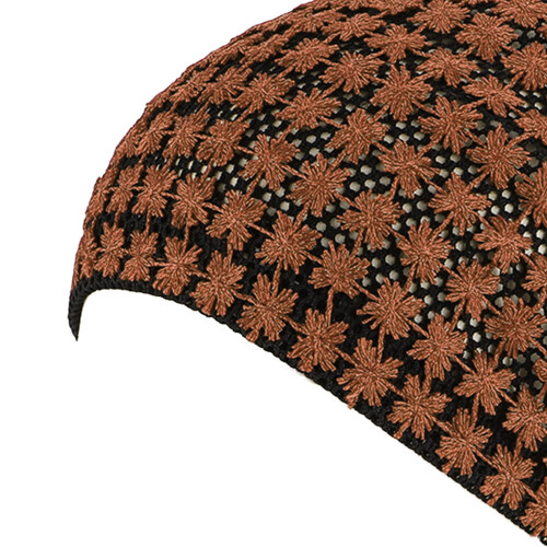 Bonnet en dentelle douce - Taille unique en coton élastique 2