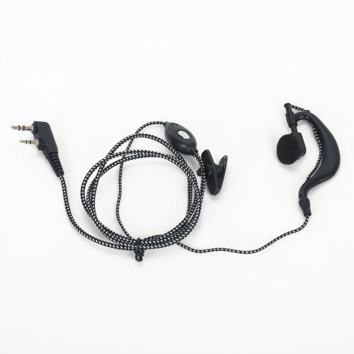 Feature Mic 2PIN Communication Headset with Earpiece for Intercom Systems 2