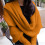 Women's Knitted Cable Wrap Cropped Scarf Top 2