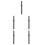 5Pcs Versatile Alloy Air Rivet Hammer Tool Set Dark Grey for DIY 6