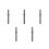 5Pcs Versatile Alloy Air Rivet Hammer Tool Set Dark Grey for DIY 8