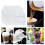 100Pcs Transparent Disposable Beverage Bags for Coffee Tea 1