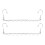 2Pcs Multi-Port Silver Clothes Hangers Storage Rack for Closet 1