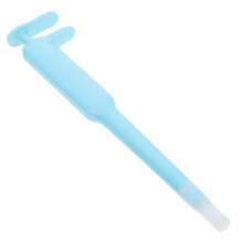 Sky-Blue ABS Dog Cat Medicine Feeder Easy One-Hand Dispenser