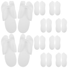 10Pairs Eva Disposable Pedicure Slippers Salon Home Use