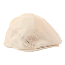 5Pcs Beige Kids Beret Hats Cotton Polyester Breathable Toddler Caps