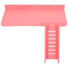 Pink Small Pet PVC Climbing Platform Hamster Cage Ladder Supply