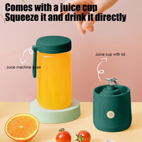 Portable Wireless Juicer Plastic Mini Fruit Vegetable 2