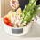 2-in-1 Fruit & Vegetable Kitchen Colander Set, Large Plastic, Double Layer 10