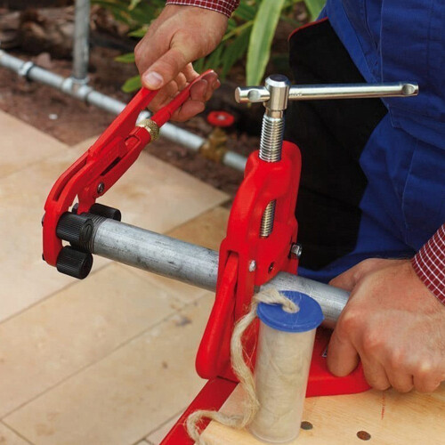Heavy Duty Manual Pipe Thread Tool Pipeline Processing Wrench 1