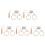5Sets Precision Lyre Harp String Replacement Kit with Wrench 7