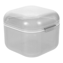 5Pièces Boîte De Nettoyage Plastique Noir Pour Outils Ongles