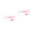 2Sets ABS Huisdier Medicijn Toediener Druktype Roze 8