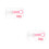 2Sets ABS Huisdier Medicijn Toediener Druktype Roze 10
