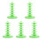5Pcs Green Multi-Function Lollipop Holder Cake Pops Display Stand 4
