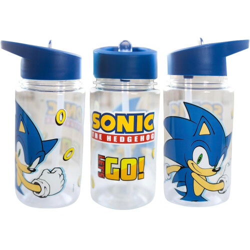 Sonic The Hedgehog Small Plastic Water Bottle