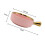 1Pc Environmentally Friendly Pink Ceramic Bowl Food Serving Holder 2