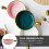 1Pc Environmentally Friendly Pink Ceramic Bowl Food Serving Holder 4