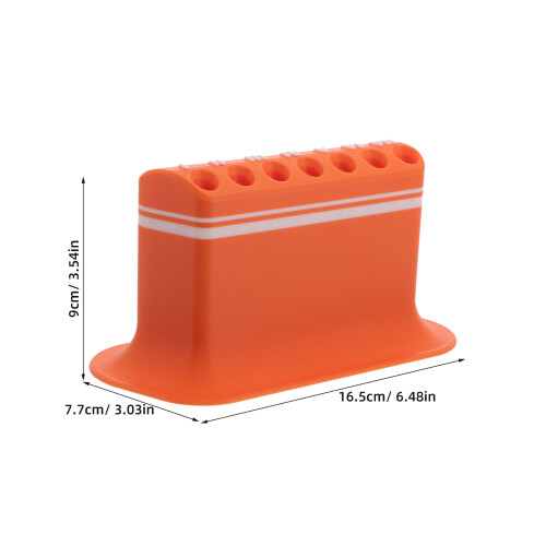 Orange Bow and Arrow Display Rack Desktop Arrow Storage Holder 1