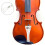 Transparent Plastic Violin Tailpiece Durable Violin String Board 11