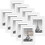 4x6 Picture Frames Set of 10 – White, Acrylic Front 1