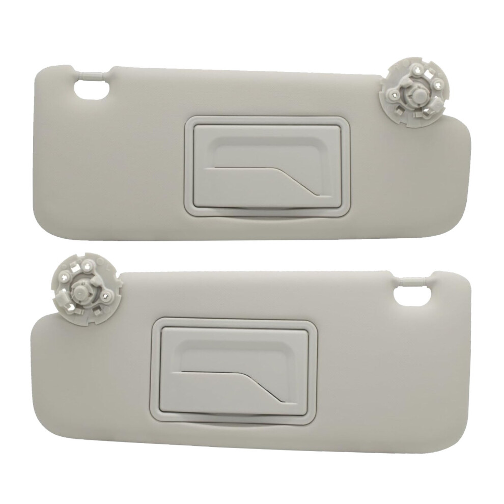 Sun Visor Replacement For Chevrolet Cruze 2011Â2019 (Driver Left + Passenger Right), With Makeup Mirror, Compatible With Oem 9405492073074