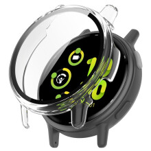 Kompatibel med Smartwatch Hærdet glasfilm + PC-materialecover Alt-inklusivt skjold for uovertruffen enhedsbeskyttelse