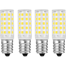 E17LED žiarovka stmievateľná 7W 110V 4 ks denné svetlo biela