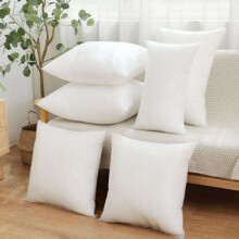 Garnitures pour coussins décoratifs de literie, hypoallergéniques et de qualité supérieure, forme carrée, 40 x 40 cm (16 x 16 pouces), pour