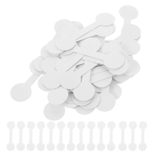 400Pièces Étiquettes Blanches Autoadhésives Papier Pour Mariage 2