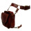Steampunk leren heuptas met dijbeenriem 1