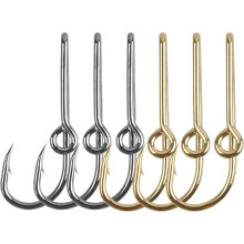 Fishing Hook Hat Pins & Clips - 12PCS Gold/Black Fish Hook Hat Tie Clips for Outdoor