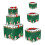 Christmas nesting gift box set 3 large stackable boxes 5