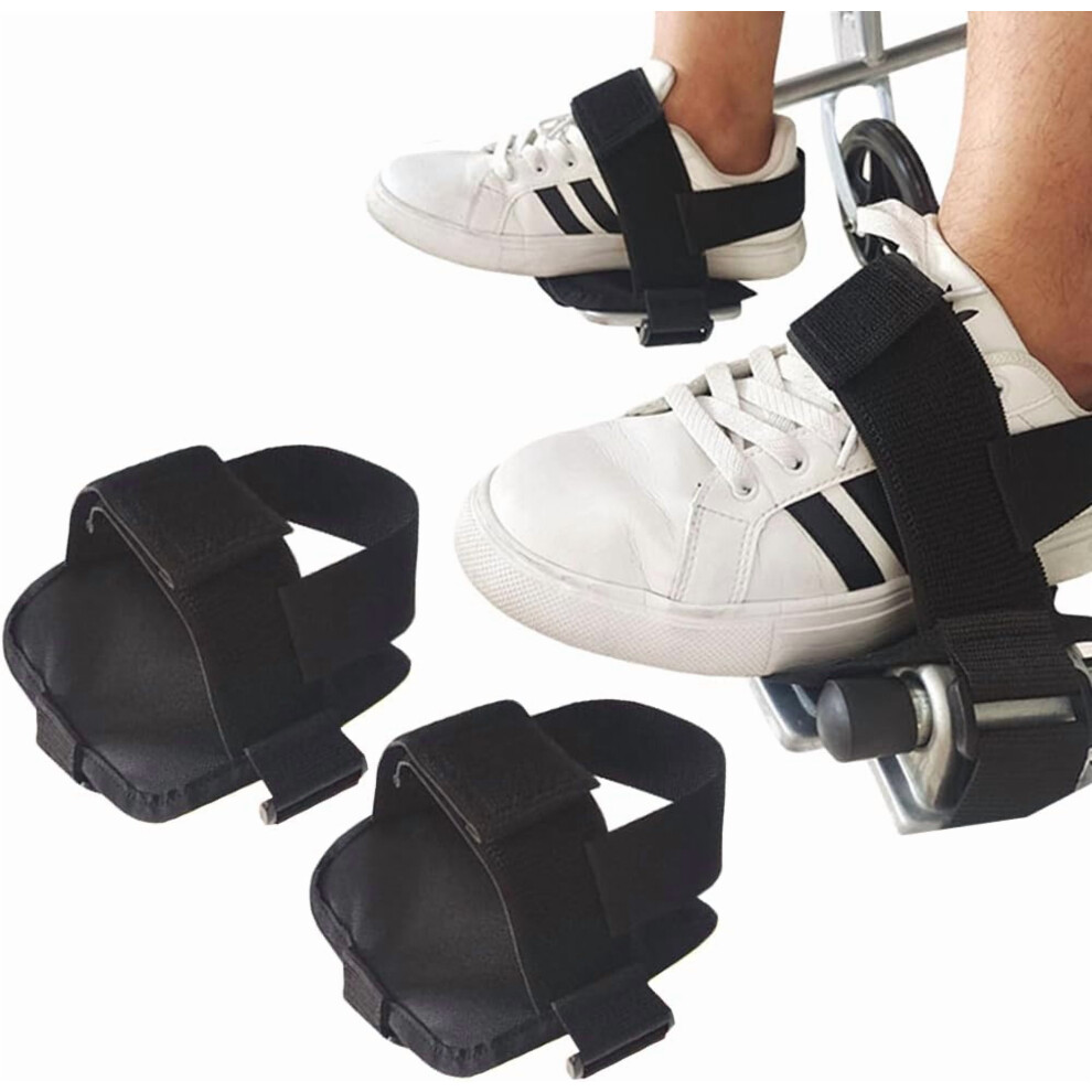 Adjustable Wheelchair Restraint Shoes to Prevent Feet from Slipping Off Footrest â Compatible with Most Wheelchairs