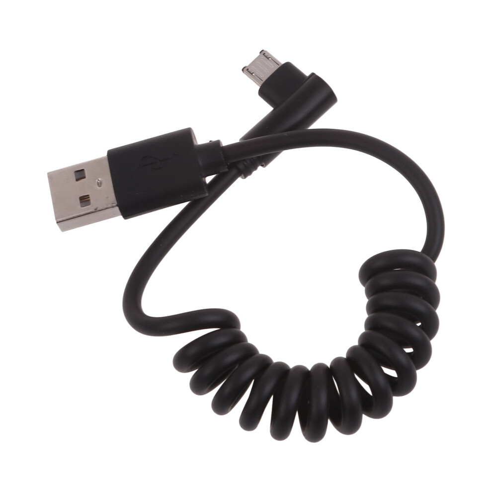 Spring Coiled Charging Cord Usb Male To Usb Male Flexible 60W 480Mbps Data Sync Cord For Phone 9071309954968