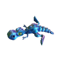 Figurka Tyrannosaura Rexe modrofialová, 3D tisk, 1 ks